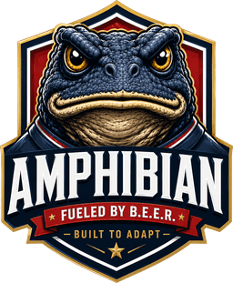Amphibian crest